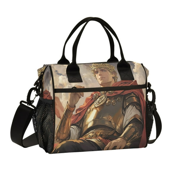 WOBOGO Vanquished King Lunch Bag Large Capacity Leak Proof Insulation Soft Adult Men and Women Universal 1110.65.5in