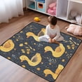 thumbnail image 1 of WOBOGO Yellow Ducks Baby Playmats Extra Large Waterproof Rollable Activity Pads for Toddlers 50×50inch, 1 of 7