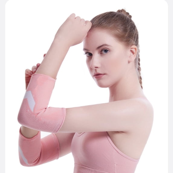 WOCACHI Elbow Support for Men & Women Compression Sleeve for Tendonitis Arm Support Injury Tennis Elbow Support Strap Elbow Support Elbow Sleeves for Weightlifting
