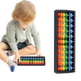 thumbnail image 1 of WOCACHI Rainbow Colored Plastic Abacus for Kids - Educational Toy for Math Learning, Fine Motor Skills Development, and Early Childhood Development-7, 9, 11, 13, 15 ,17Columns, 1 of 6