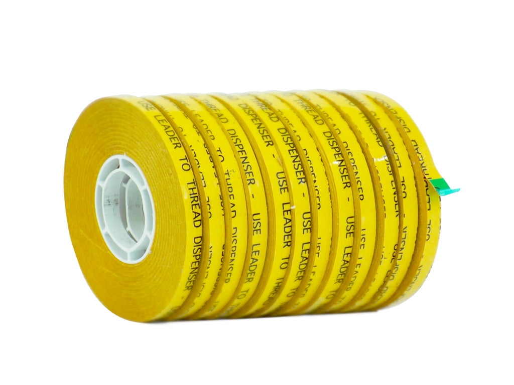 WOD ATG-7502 ATG Tape, Adhesive Transfer Tape Glider Refill Rolls Clear Adhesive on Gold Liner (Acid Free): 1/4 in. wide x 36 yds. (Pack of 12)