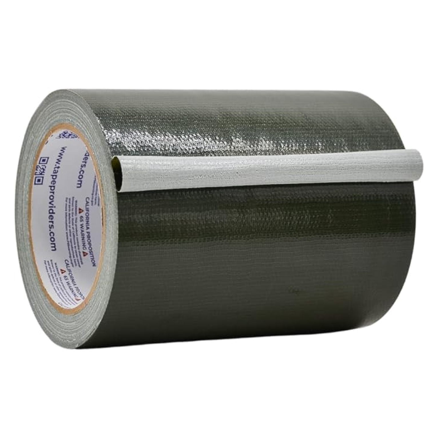 WOD DTC10 Advanced Strength Industrial Grade Olive Drab Duct Tape, 6 inch x 60 ft. Waterproof, UV Resistant For & Home Improvement