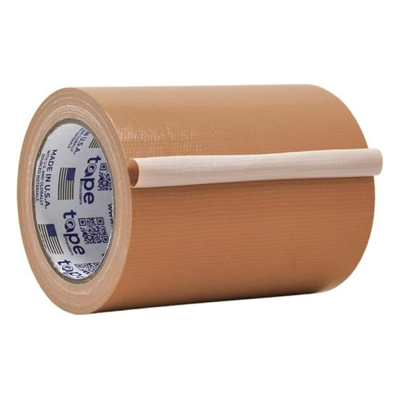 WOD DTC10 Advanced Strength Industrial Grade Tan (Beige) Duct Tape, 6 inch x 60 ft. Waterproof, UV Resistant For & Home Improvement