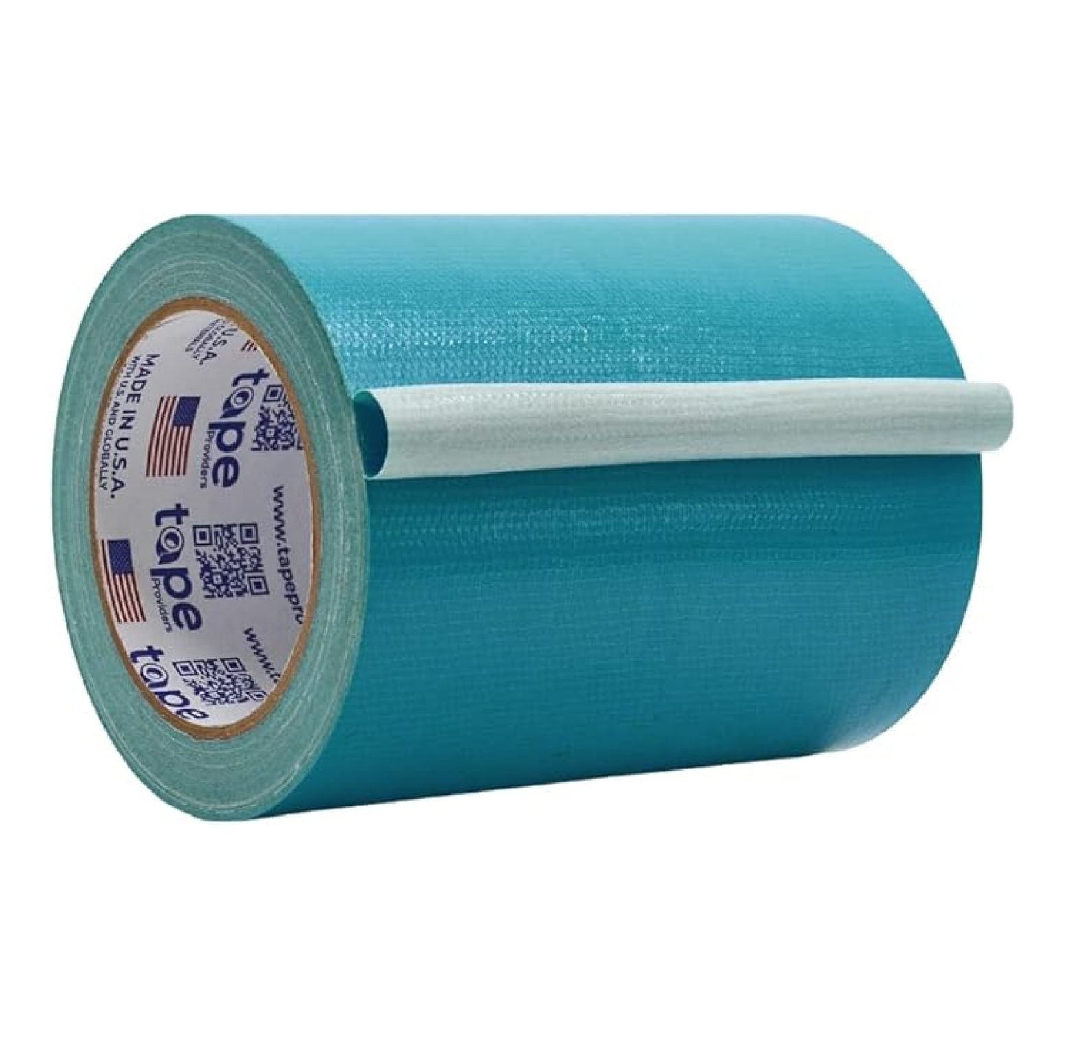WOD DTC10 Advanced Strength Industrial Grade Teal Blue Duct Tape, 6 inch x 60 ft. Waterproof, UV Resistant For & Home Improvement