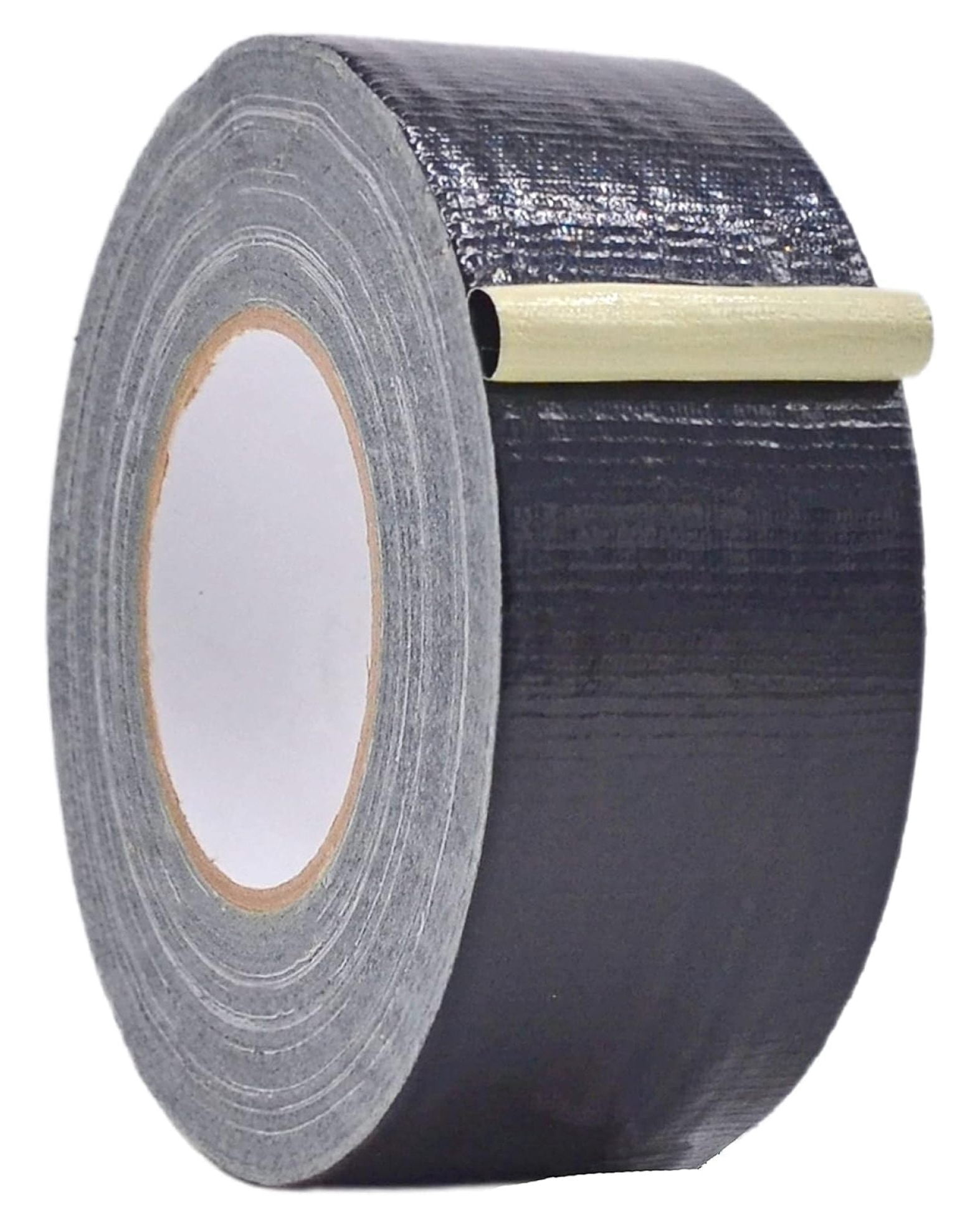 WOD DTC12 Contractor Grade Black Duct Tape 12 Mil, 2.5 inch x 60 yds. Waterproof, UV Resistant for Crafts & Home Improvement