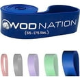 thumbnail image 1 of WOD Nation Heavy-Duty Resistance Band - Calisthenics Equipment for Pull-Up Assistance - Travel-Friendly Strength Training with Strength Bands - 41 in, 2.5 in Wide, 65-175 lb, 1 of 9
