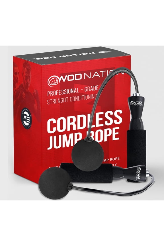 Ropeless Jump Rope for Men & Women - Cordless Jump Ropes for Fitness