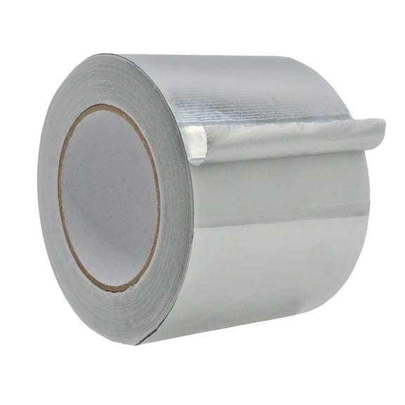 WOD Tape Aluminum Foil Tape 4 in. x 50 yd. Metal HVAC Repair Tape Ducts