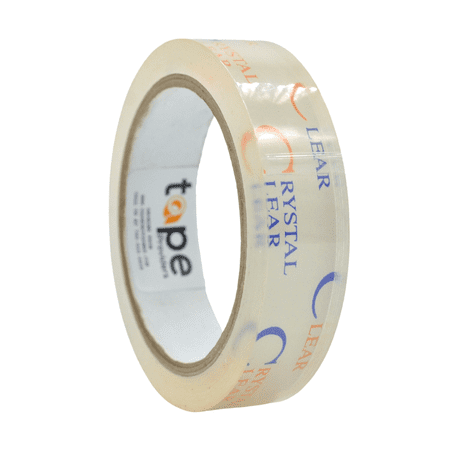 WOD Tape CST22CC Crystal Clear Multi-Purpose Tape – 3/8 Inch x 55 Yds. See-through Protection, Book Repair.
