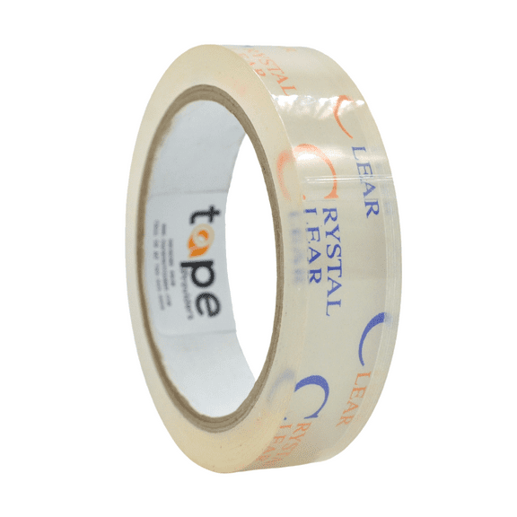 WOD Tape CST22CC Crystal Clear Multi-Purpose Tape – 3/8 Inch x 55 Yds. See-through Protection, Book Repair.