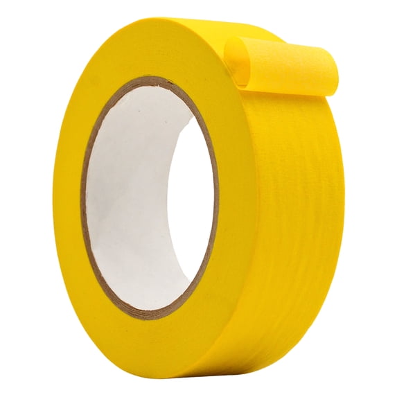 WOD Tape Colored Masking Tape Yellow 1.5 in. x 60 yd. Fun Arts