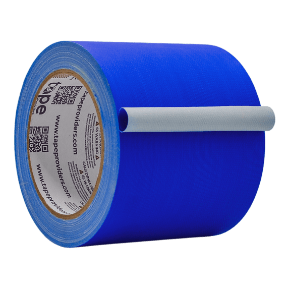 WOD Tape Dark Blue Gaffer Tape - 6 inch x 60 ft. - (Pack of 8) No Residue, Waterproof, Non Reflective GTC12