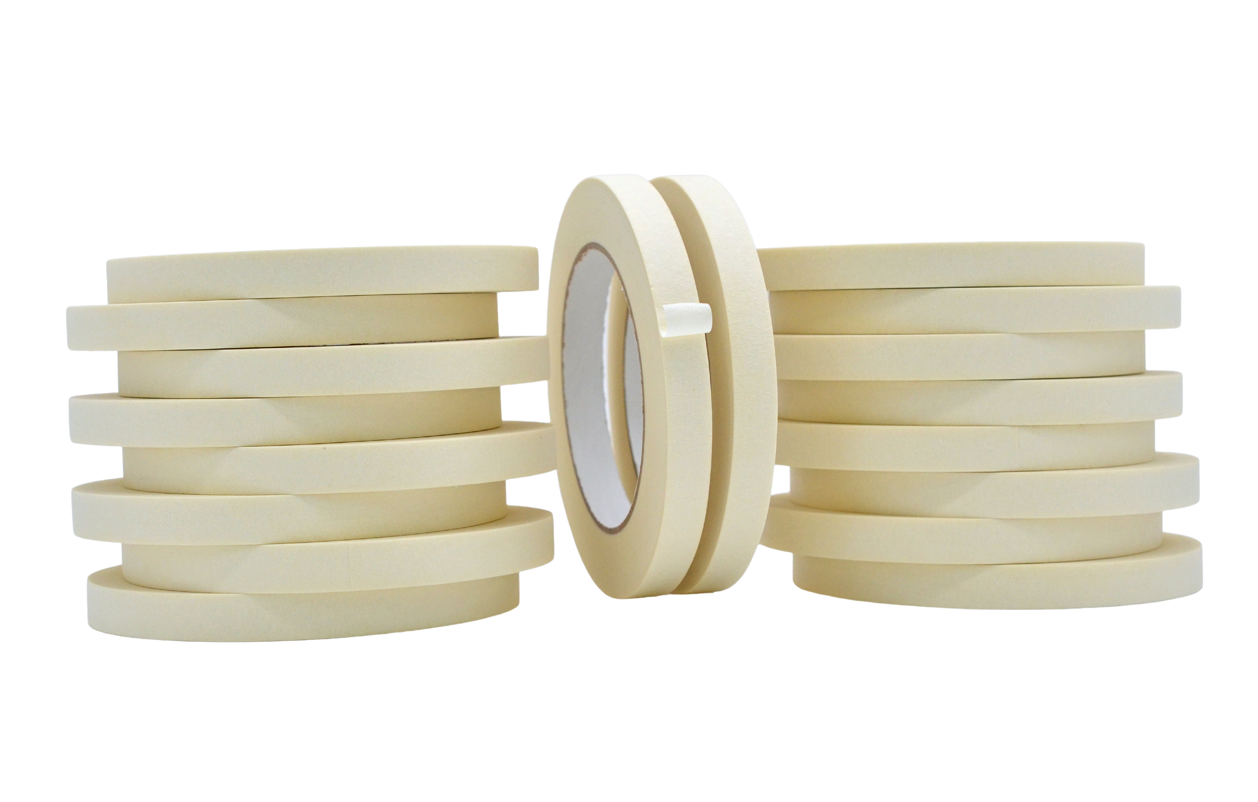 WOD Tape General Purpose Masking Tape 0.47 in x 60 yd. Beige, 72 Pack