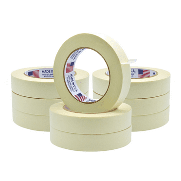 WOD Tape General Purpose Masking Tape 0.94 in x 60 yd. Beige, 9 Pack