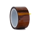 thumbnail image 1 of WOD Tape Kapton Tape 2 in. x 36 yd. Amber Polyimide High Temperature, Pack of 6, 1 of 5