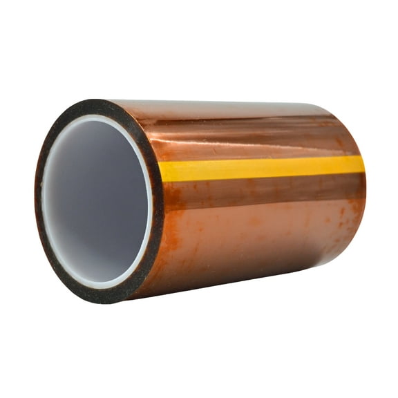 WOD Tape Kapton Tape 6 in. x 36 yd. Amber Polyimide High Temperature