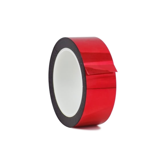 WOD Tape Metallic Red Tape 3 in. x 72 yd. Washi Crafting Tape