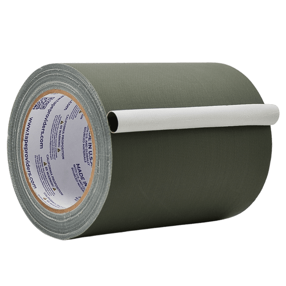 WOD Tape Olive Drab Gaffer Tape - 6 inch x 60 ft. - No Residue, Waterproof, Non Reflective GTC12