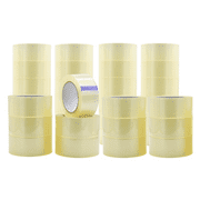 WOD Tape Packaging Tape 2 in. x 110 yd. Clear, 36 Pack For Shipping, Moving, Office and Storage