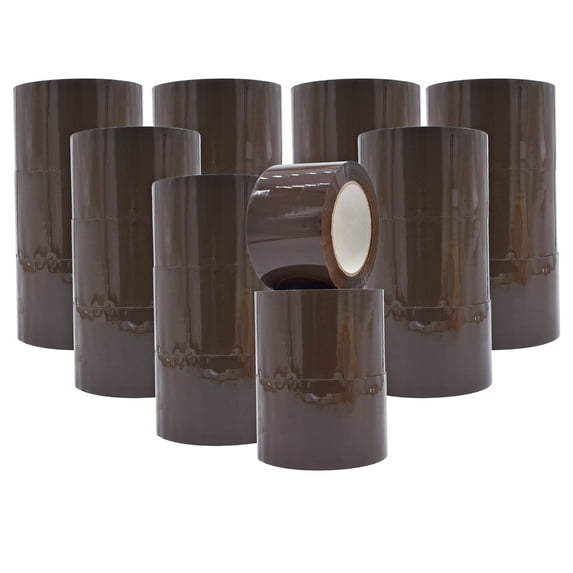 WOD Tape Packaging Tape 3 in. x 110 yd. Tan, 24 Pack For Shipping, Moving, Office and Storage