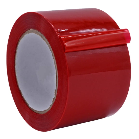 WOD Tape Packaging Tape Red 3 in. x 55 yd. Acrylic Adhesive