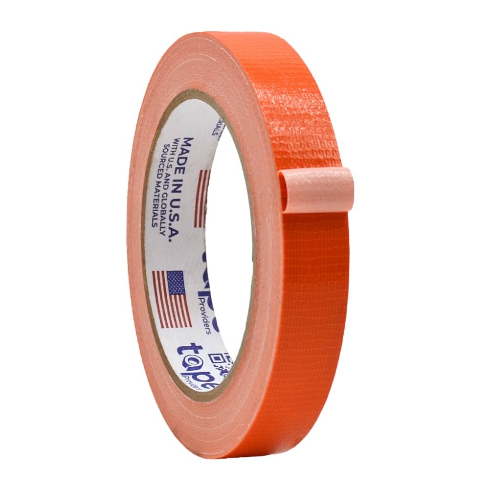WOD Tape Racing Orange Duct Tape 0.71 in x 60 ft. Strong Waterproof ...