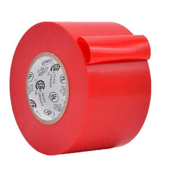 WOD Tape Red Electrical Tape General Purpose 2 in. x 66 ft. High Temp