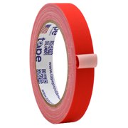 WOD Tape Red Gaffer Tape - 3/4 inch x 60 ft. - No Residue, Waterproof, Non Reflective GTC12