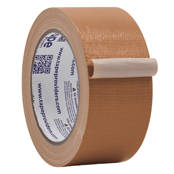 WOD Tape Tan Duct Tape 1.88 in x 60 ft. Strong Waterproof DTC10