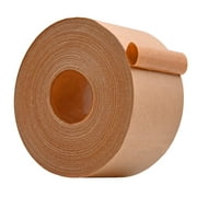 WOD WAT-WAE Commercial Quality Water Activated Gummed Kraft Paper Tape - 2.75 in. x 500 ft. Fiberglass Reinforced Ideal for Packaging, Shipping, & Sealing Boxes