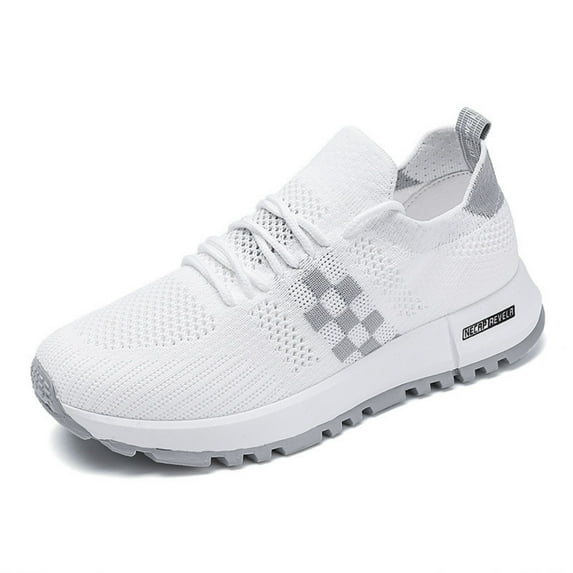 WOD,Women's Wide Sneakers,Tennis Sneakers,Breathable Soft Sole,gray