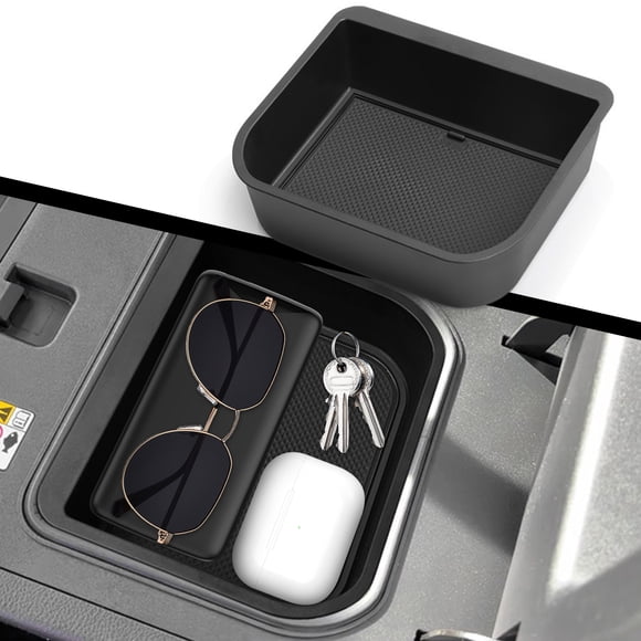 WODJR Center Console Organizer for Toyota Land Cruiser Prado 250/ Lexus GX 550 2024 2025 Storage Box Tray Center Console Cool Box Organizer ABS Insert Tray Accessories for Land Cruiser