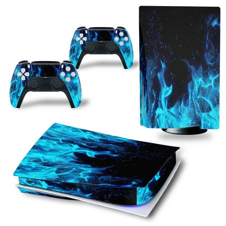 WODLLCAS Playstation 5 Console Controllers PS5 Sticker Vinyl Skin Wrap Decal Cover