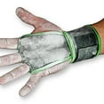 thumbnail image 1 of WODies 2in1 WOD Grips, wrist wraps, palm protector (Neon Green, Small), 1 of 4