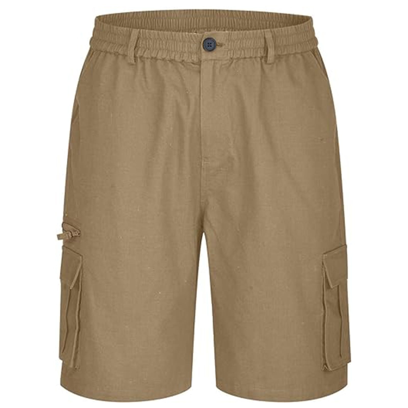 WOEOEE Men’s Short Cargos Loose Casual Shorts for Men Multi Pockets