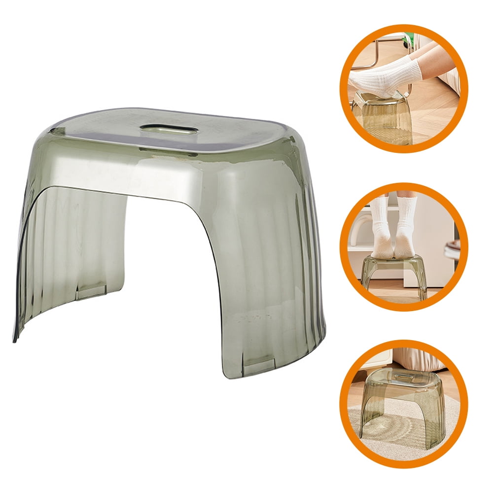WOFASHPURET Adjustable Height 1Set Toilet Stool for Adults in ...