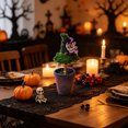 thumbnail image 1 of WOHSAO Halloween Witch Hat Topiary Plant With Pot Halloween Potted Decor Spooky Tabletop Ornament, Cute Witch Themed Mini Moss Trees For Halloween Home Party Decor, Holiday Gift For Family, 1 of 6