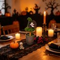 thumbnail image 1 of WOHSAO Halloween Witch Hat Topiary Plant With Pot Halloween Potted Decor Spooky Tabletop Ornament, Cute Witch Themed Mini Moss Trees For Halloween Home Party Decor, Holiday Gift For Family, 1 of 6