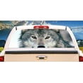 thumbnail image 1 of WOLF 1 Rear Window Graphic back truck decal suv view thru vinyl, 1 of 3