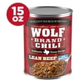 thumbnail image 1 of Wolf Brand Lean Beef Chili Without Beans, 33g Protein Per Serving, 15 oz. Can, 1 of 9