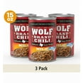 thumbnail image 1 of WOLF BRAND Mild Chili Without Beans, 15 oz Can (3 Pack), 1 of 8
