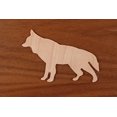 thumbnail image 1 of WOLF CUT OUT 1/8 x 17 PKG 1 laser cut wooden WOLF by WOODNSHOP, 1 of 1
