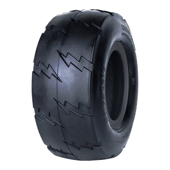 WOLF PACK 13X5-6 Lawn Mower Tires Utility Cart Turf Tires, 4 ply Tubeless