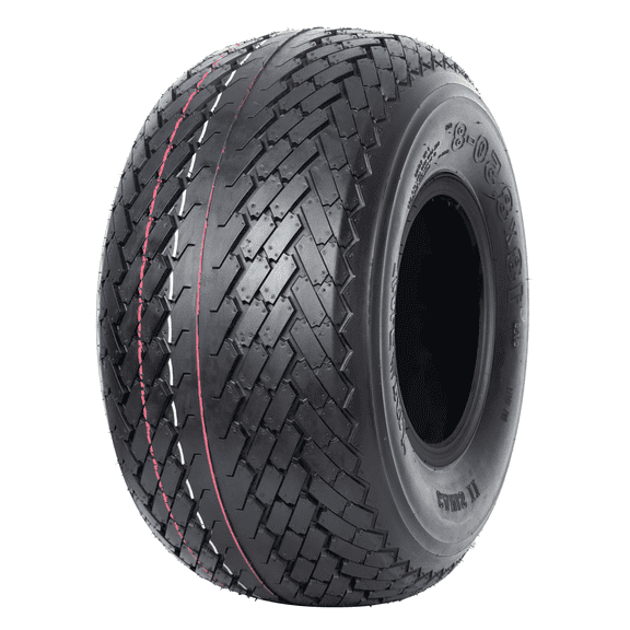 WOLF PACK 18X8.5-8 6PR Golf Cart Tires Multi-Terrain Tubeless Tire