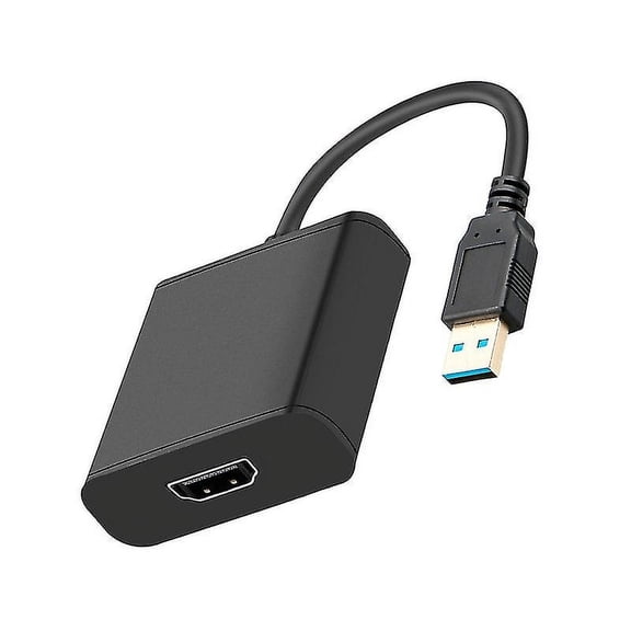 WOLF PEOPLE Hd 1080p Usb 3.0 To Hdmi-compatible Video Cable Adapter For Pc Laptop Hdtv Lcd Tv Converter