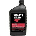 thumbnail image 1 of Wolf's Head Hydraulic Compressor Non Detergent 30 Motor Oil (836-80536-56) 1 Quart Bottle, Pack of 12 - Made in USA, 1 of 4
