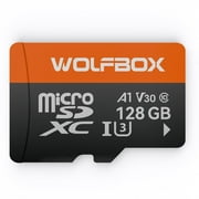 WOLFBOX 128GB SD Card Class 10 U3 for WOLFBOX All Dash Cam/Car Cameras Device