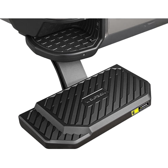 WOLFBOX Retractable Bed Step for 2020-2026 Chevy Silverado & GMC Sierra 2500/3500 HD, Two-Tier Design, 330 Lbs Heavy Duty, Non-Slip Tailgate Step, Easy Fast Install (Not Fit ZR2 Bison Edition)