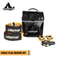 thumbnail image 1 of WOLFSTORM Off-Road Recovery Kit Tow Strap Tree Saver|Snatch Block Pulley|D-Ring Shackle|Gear Bag, 1 of 7