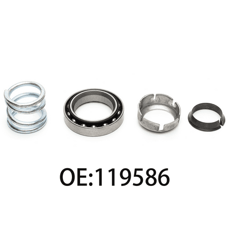 WOLFWO 119586 Tilt Steering Column Upper Bearing Race Kit Compatible for 1972-2002 Chevy Camaro Firebird